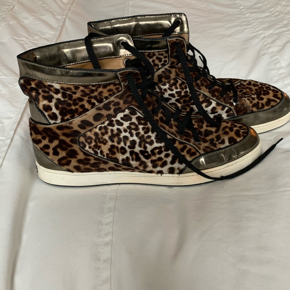 Jimmy Choo Leopard Print Boots - image 2